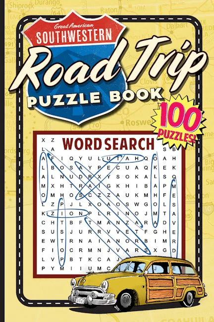 Great American Southwestern Road Trip Puzzle Book